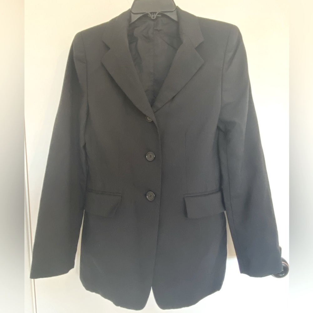 Comme Ca Du Mode striped black blazer